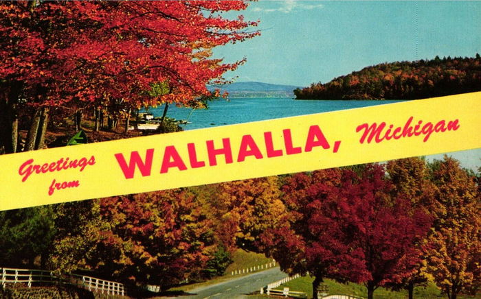 Walhalla - 1963 Postcard (newer photo)